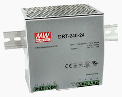 240W 3-Phase Input DIN Rail Power Supply Photo