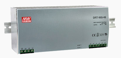 960W 3-Phase Input DIN Rail Power Supply Photo